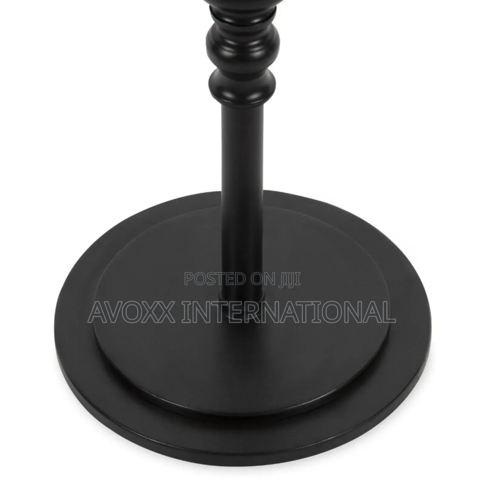 Parodi 26'' Tall Solid Wood Pedestal End Table