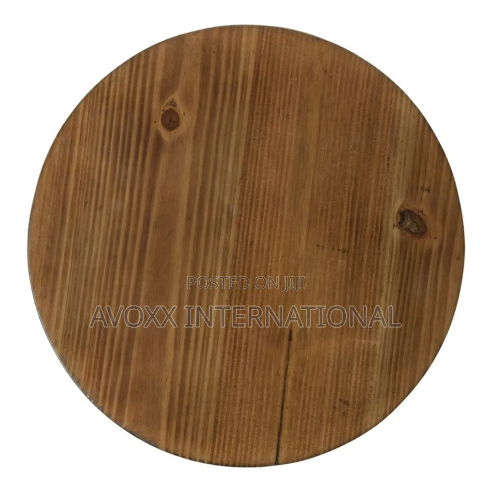 Parodi 26'' Tall Solid Wood Pedestal End Table
