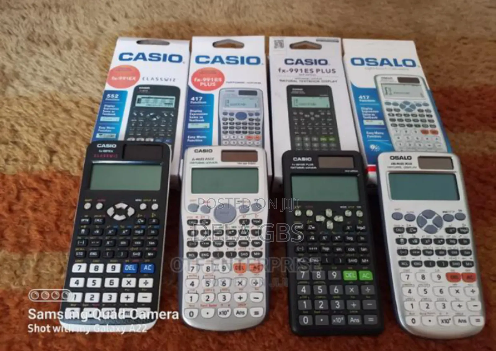 Osalo and Casio Scientific Calculators