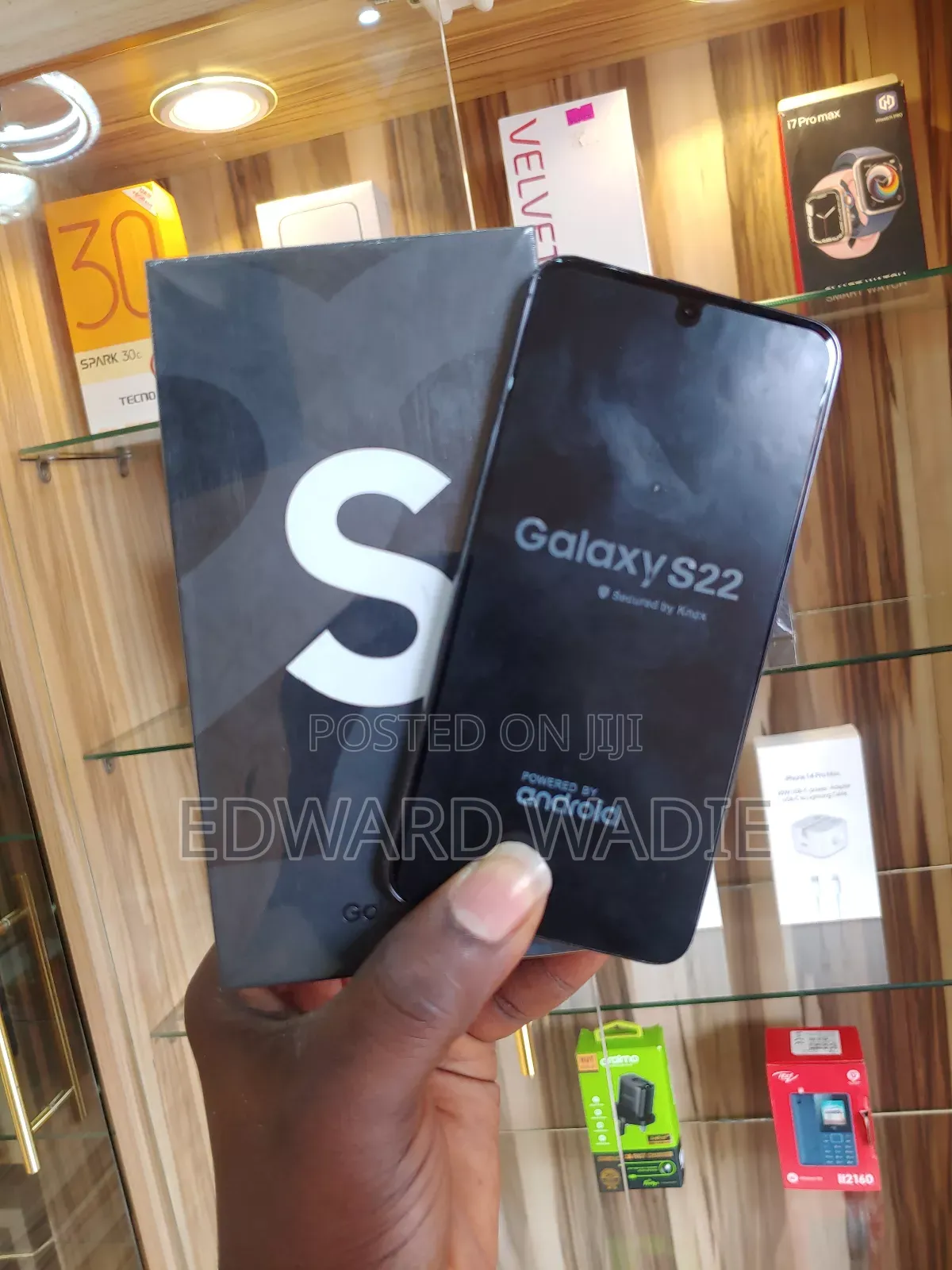 New Samsung Galaxy S22 5G 128 GB Black