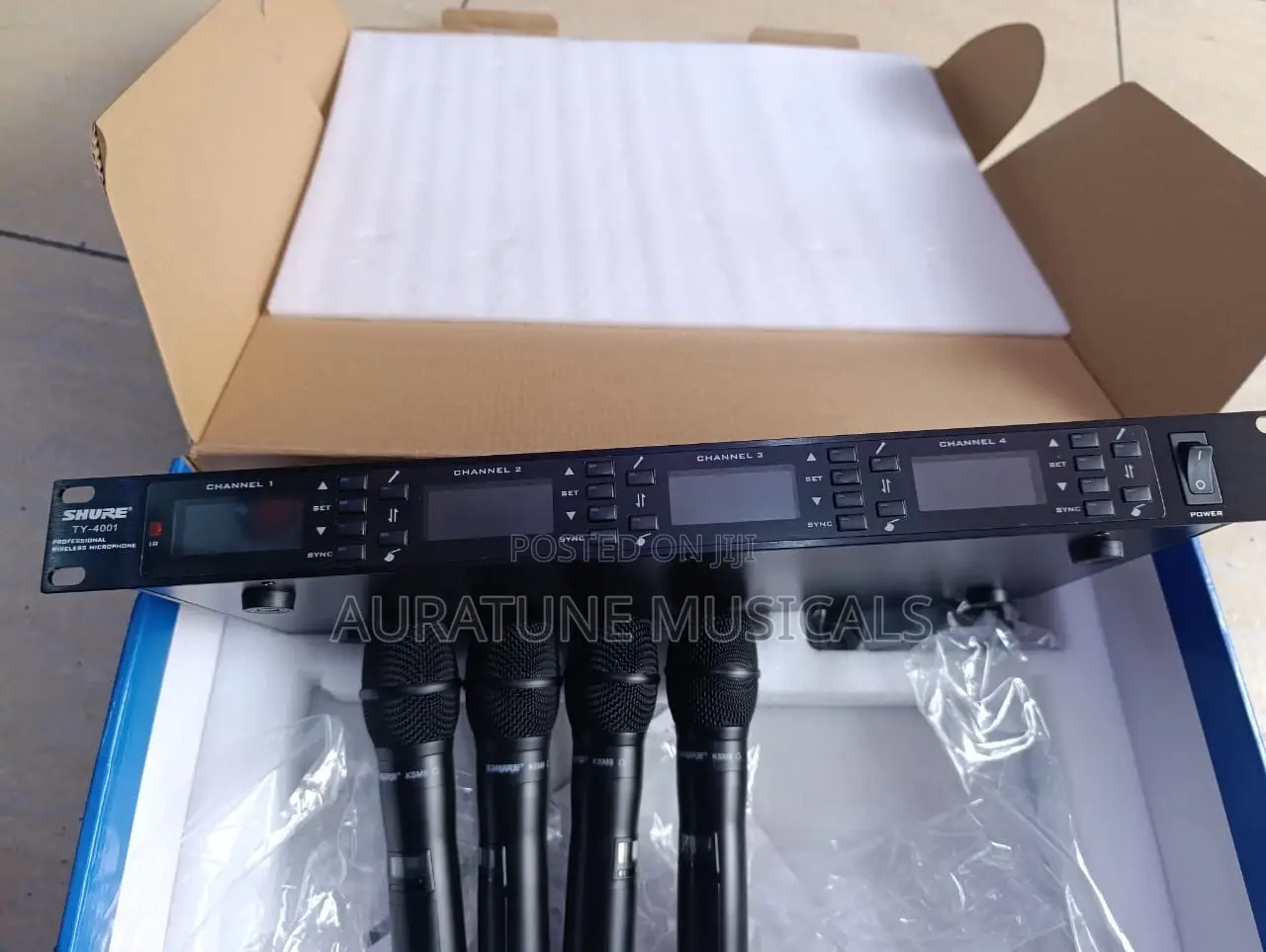 Shure Ty-4001 4in1 Wireless Professional Microphone