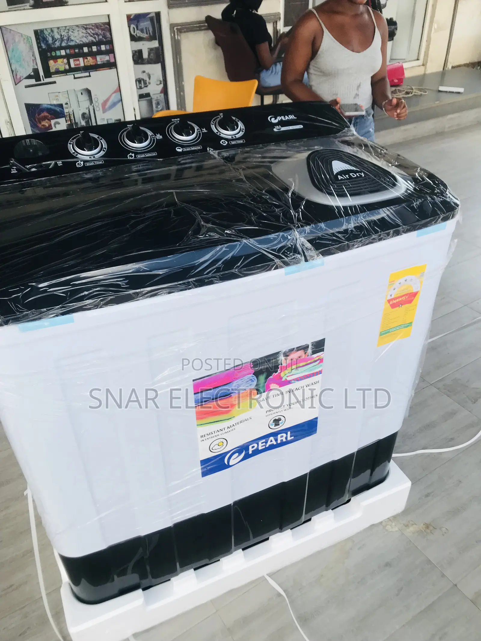 Strongly Pearl 18KG Twin Tub Washing Machine Semi Automatic