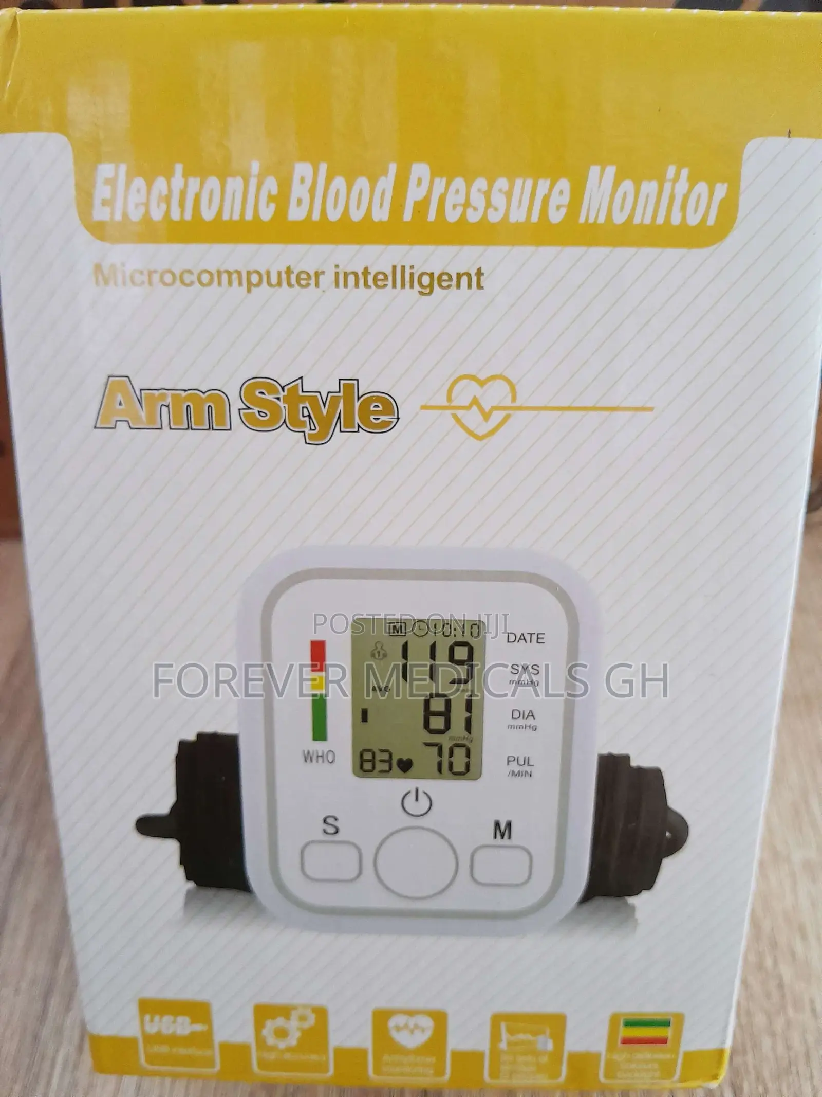 Electronic Blood Pressure Monitor
