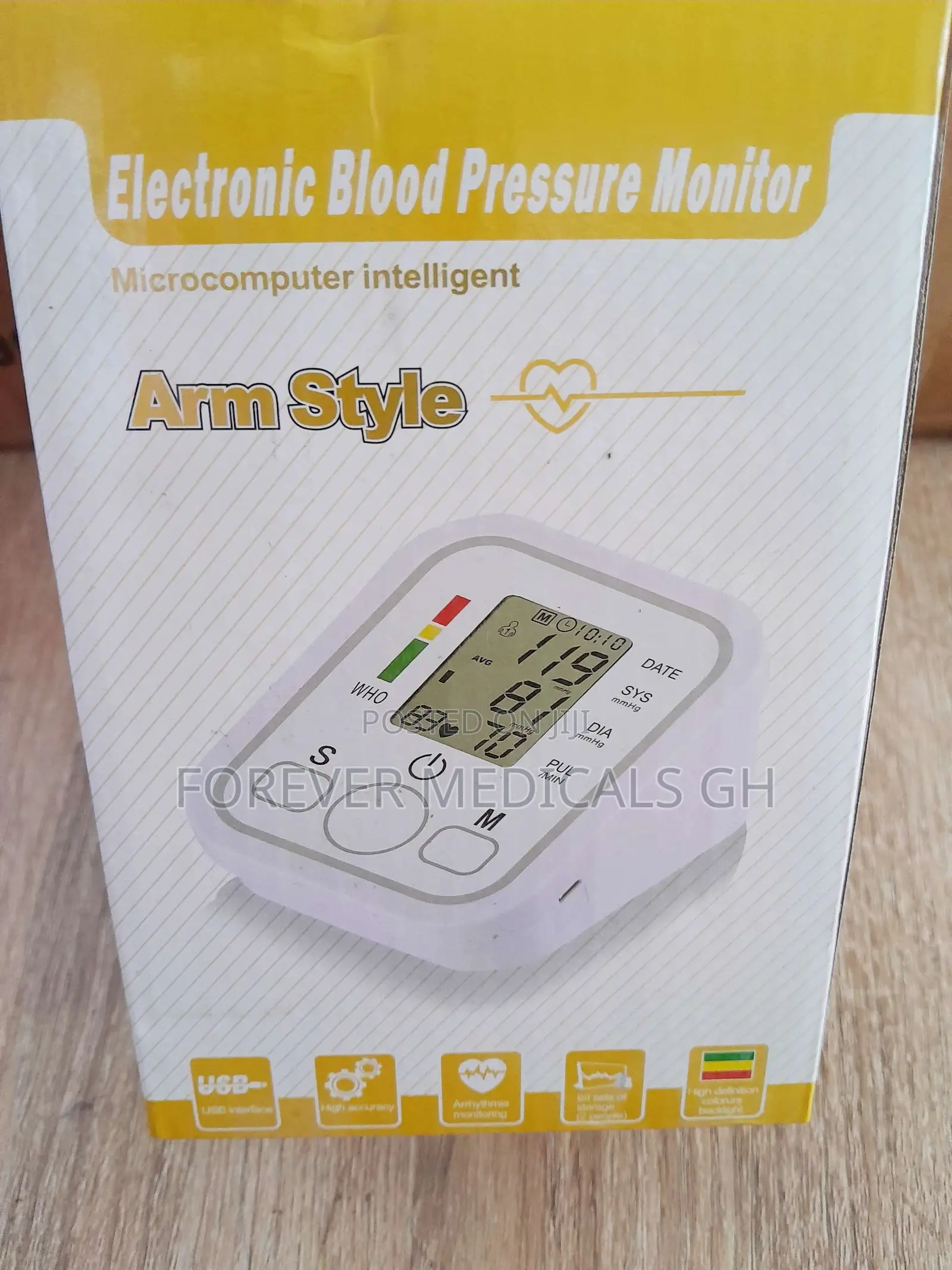 Electronic Blood Pressure Monitor