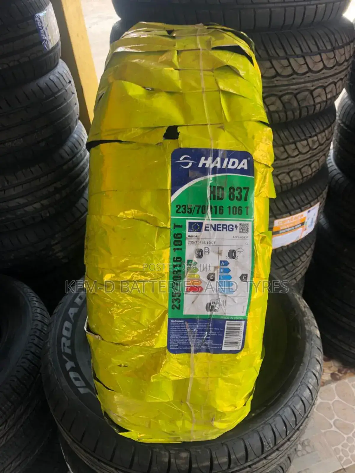 New Tyres 235/70r16 Haida Tyres - Free Fixing