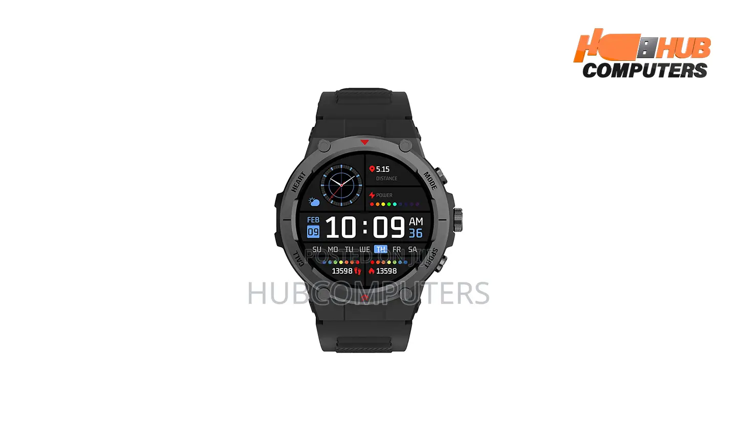 Heatz Smart Watch HW1 Oxi Foc