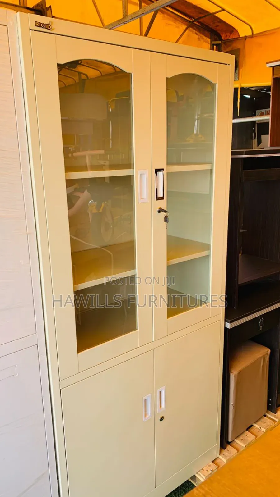 Storage Cabinet Available With Shelves