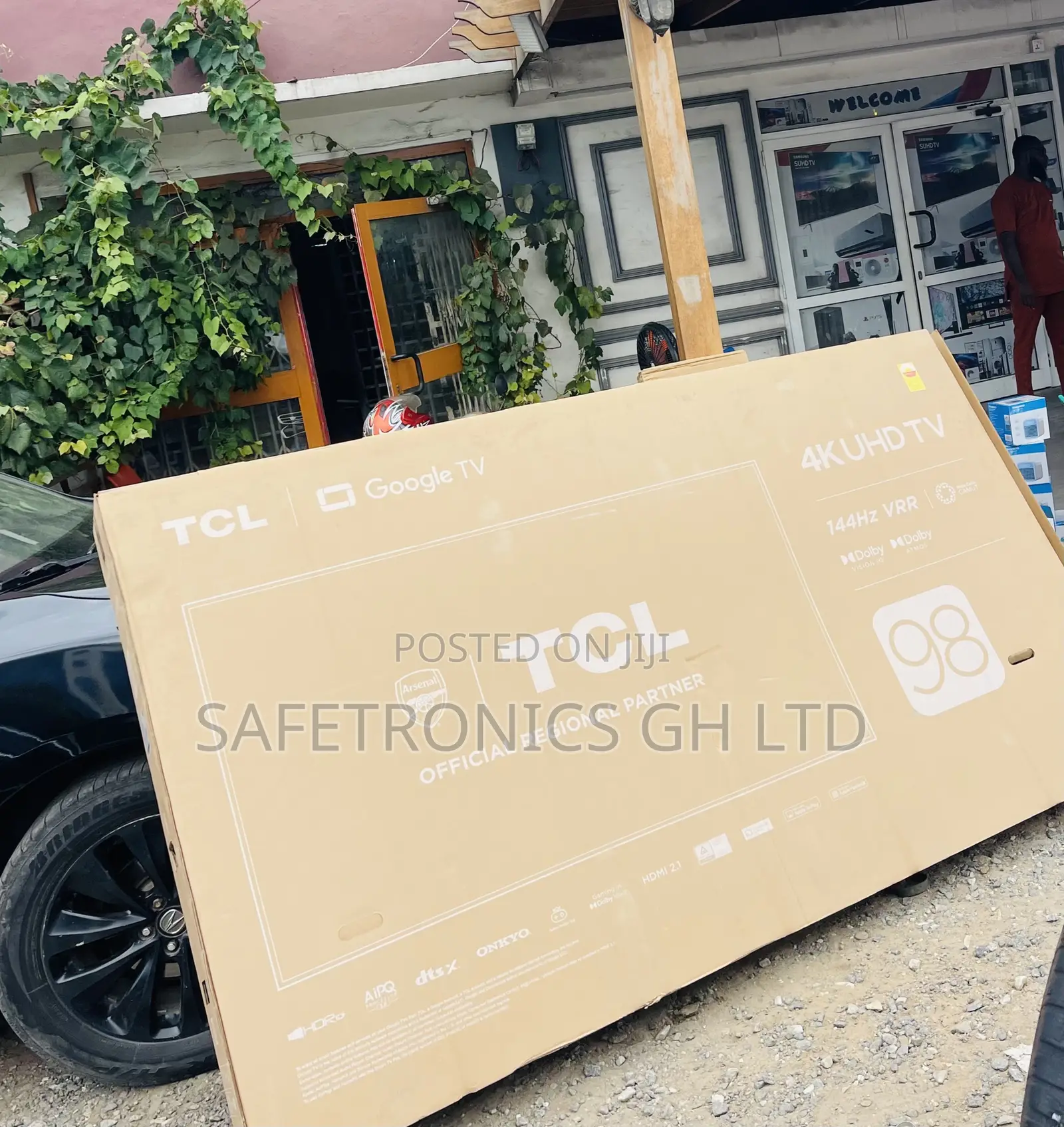TCL 98 Inch Smart Led Android P745 98 Inch Sleek Tv