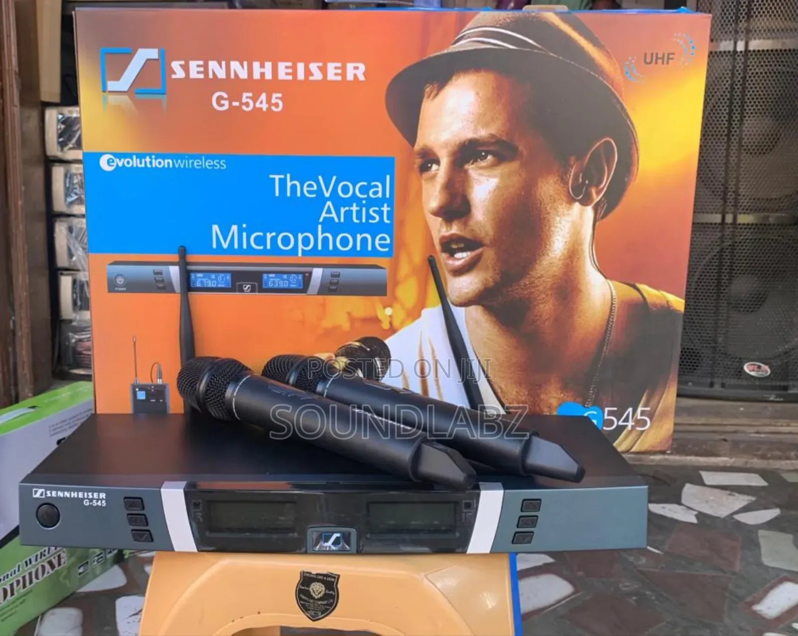 Sennheiser G545 Dual Wireless Professional Microphone