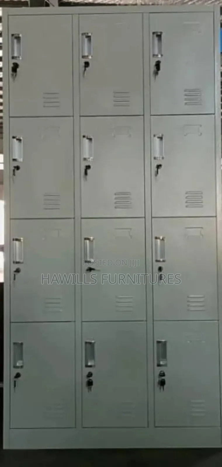 12- Door Industrial Office Locker Cabinet