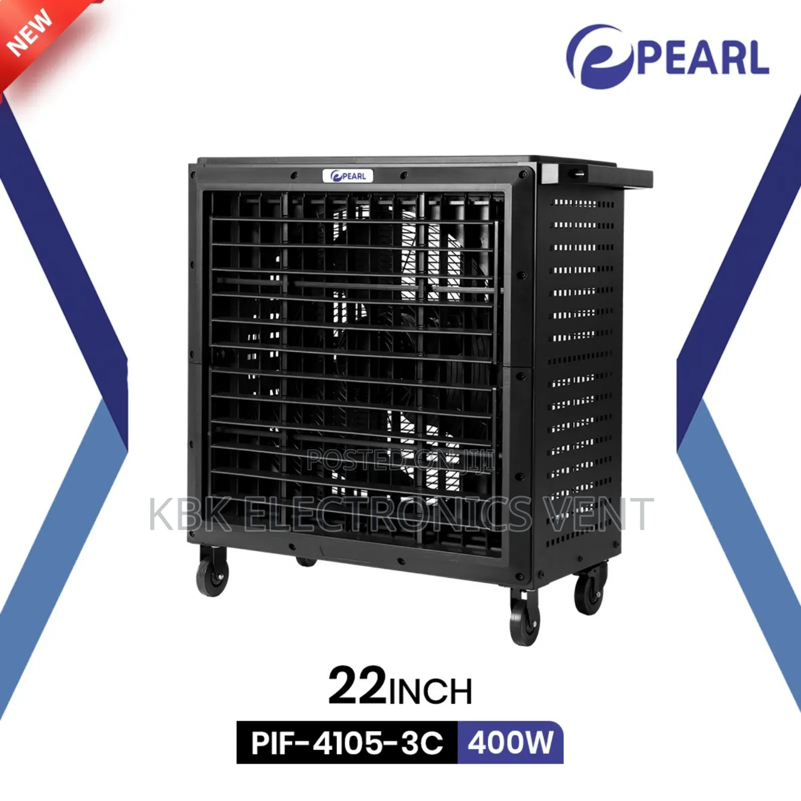 Pearl 22inch Industrial Standing Fan