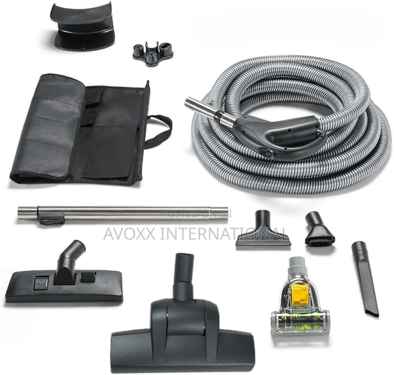 GV Universal Central Vacuum Hose Kit With Turbo Nozzles