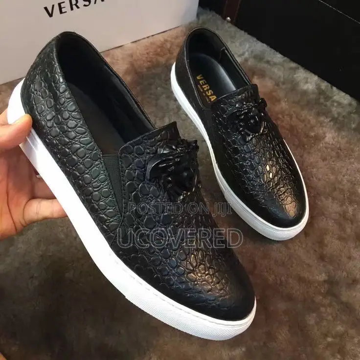 Versace High Quality Leather Shoe