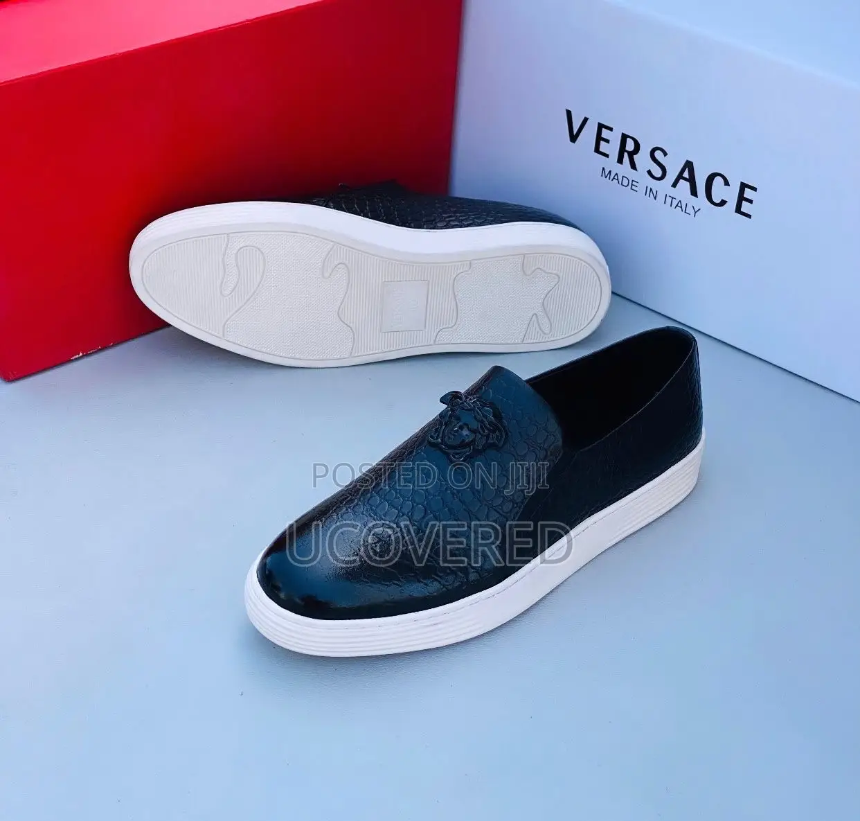 Versace High Quality Leather Shoe