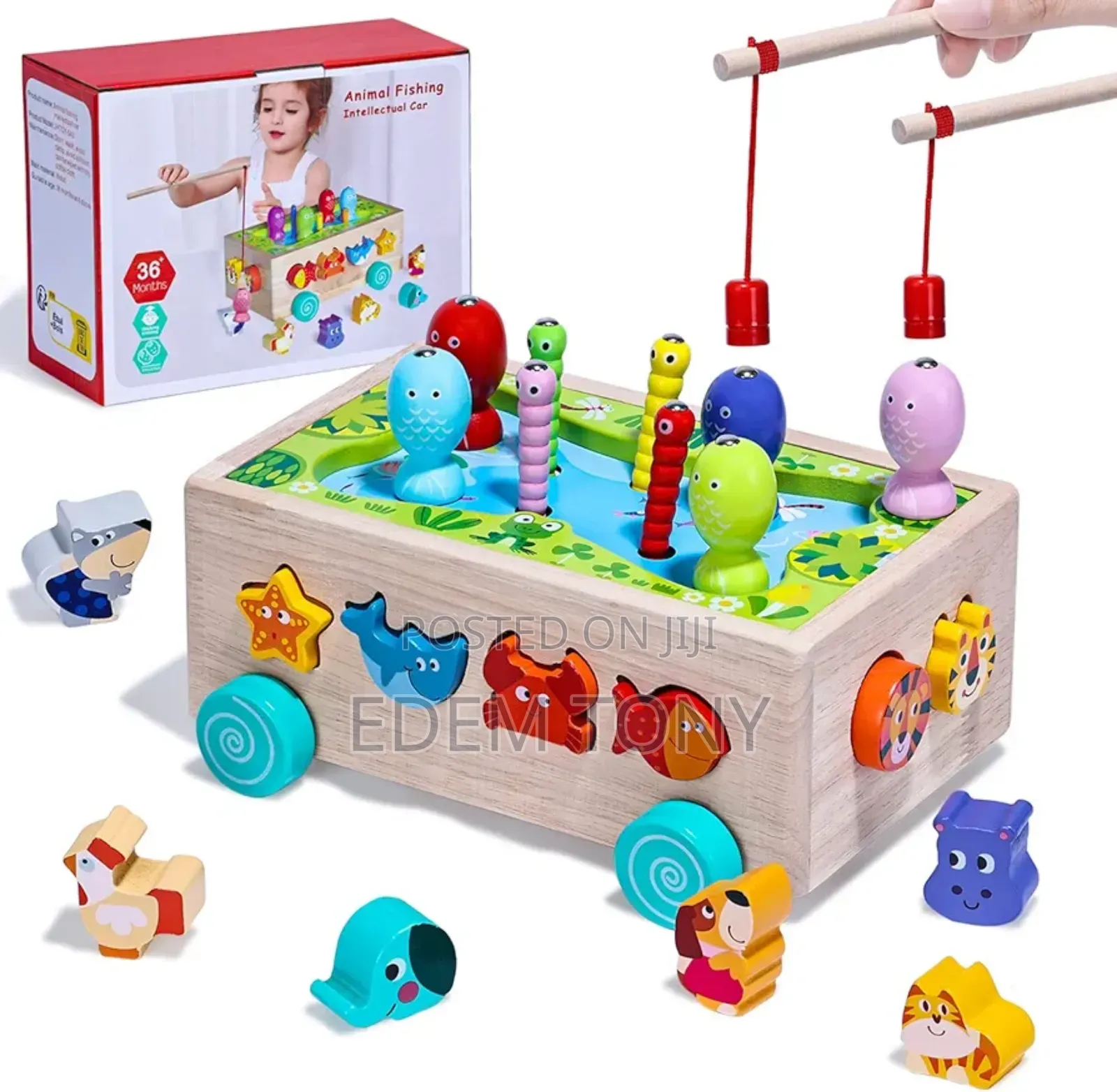 Animal Fishing Intellectual Car for KIDS