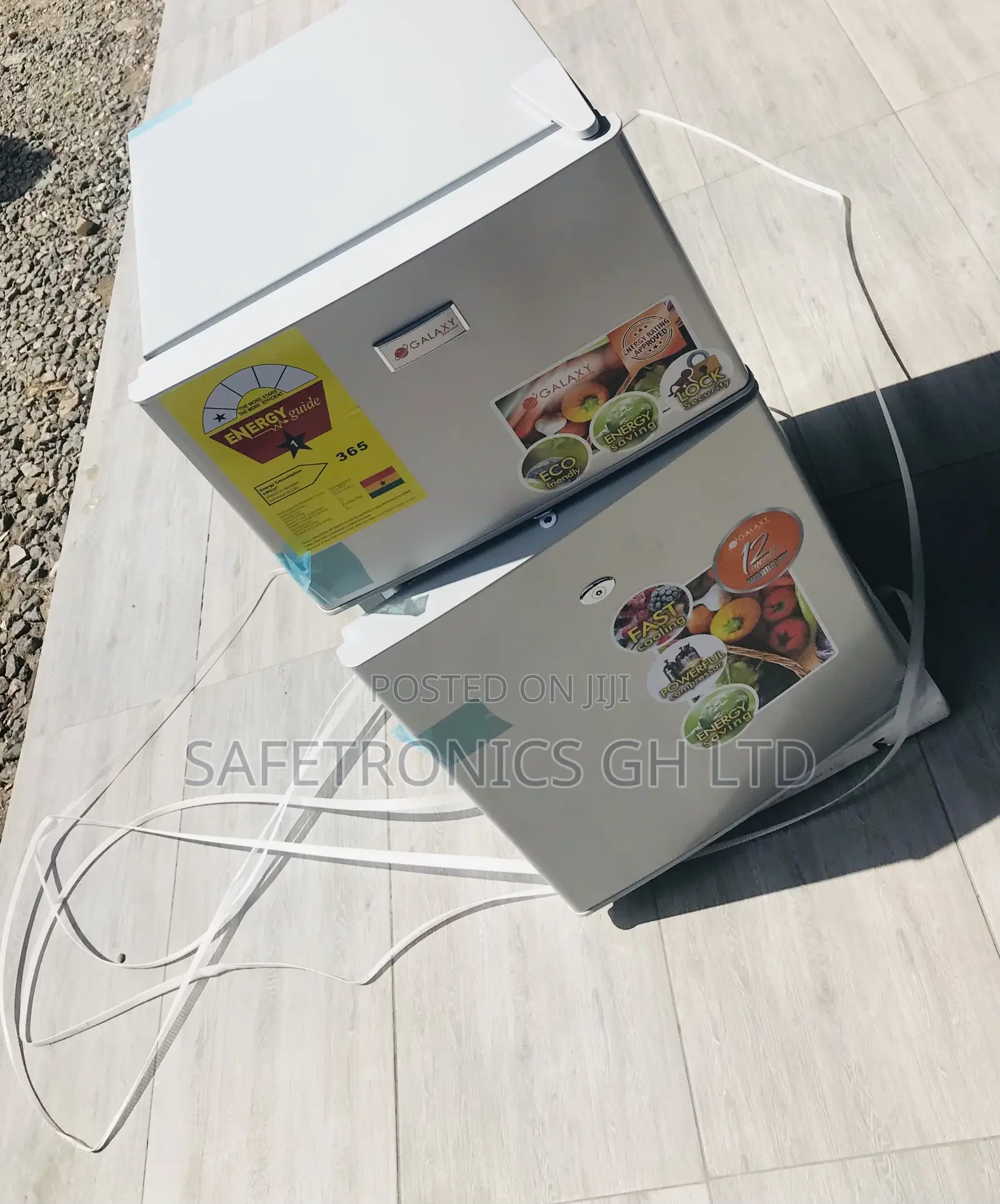 Lastest New Top Mount 2 Doors Galaxy Fridge 90 Liters