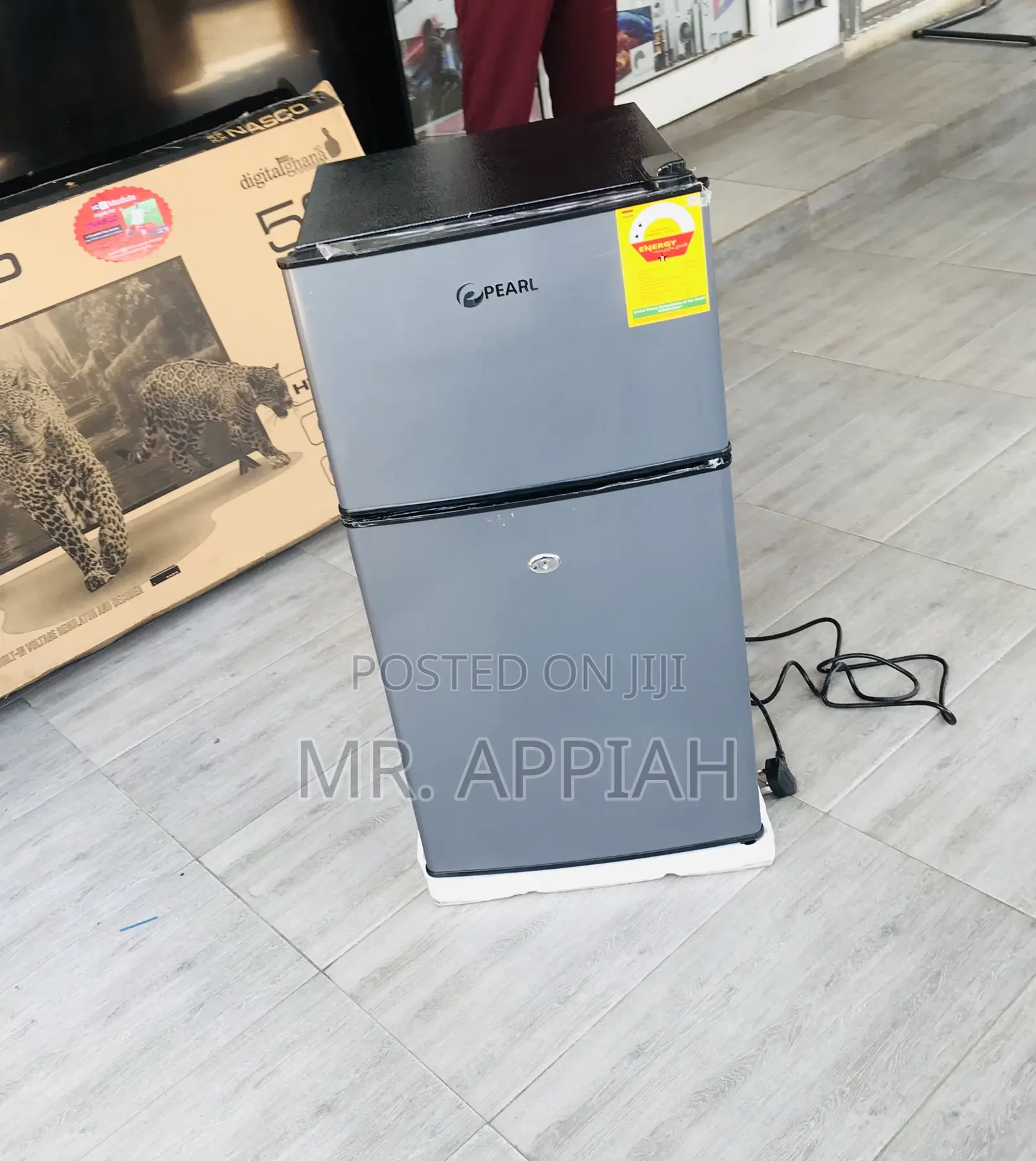 Shop Original Pearl Pf-100lf-25y Table Top 2 Door Fridge.