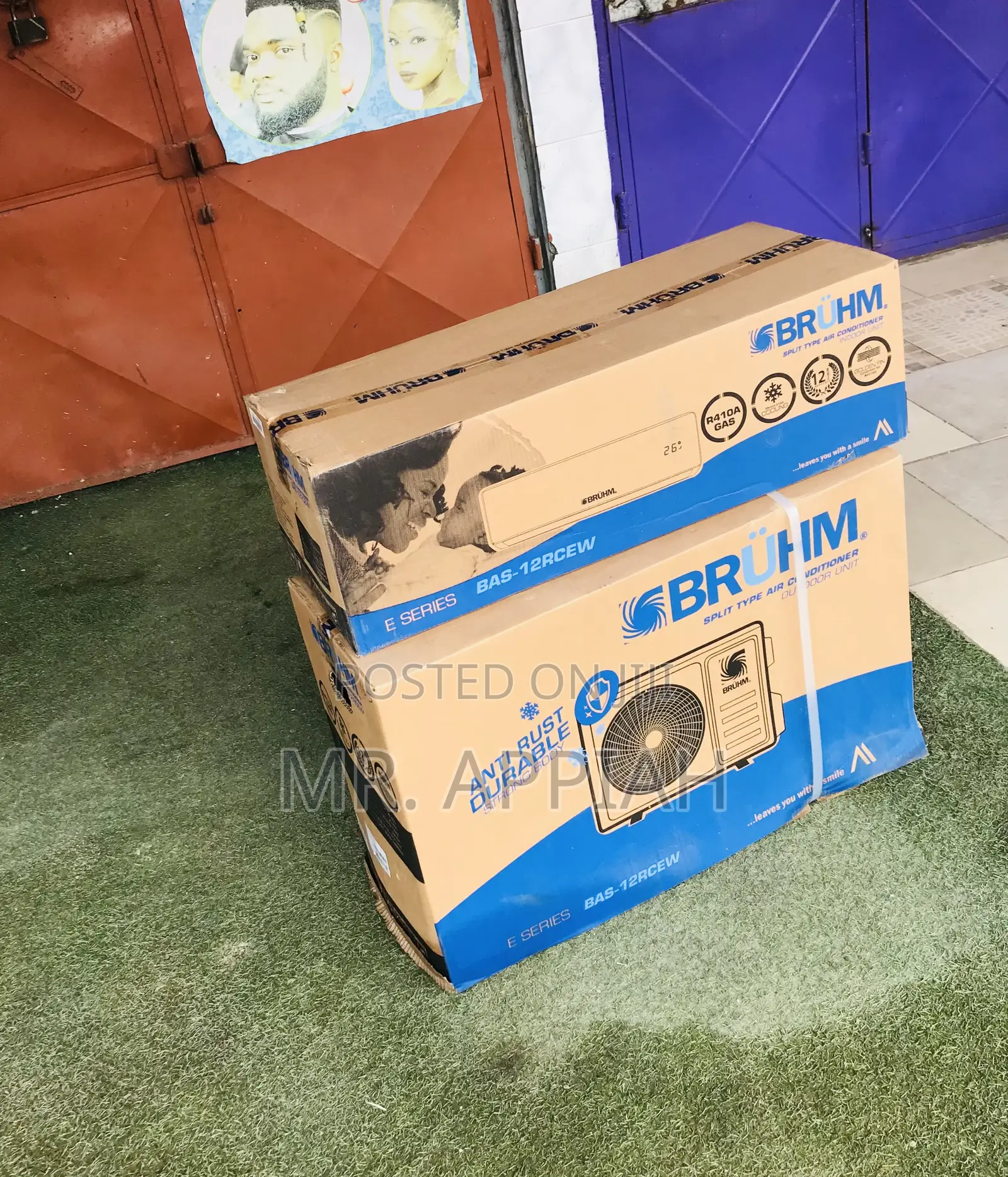 Super Cooling Bruhm 2.0hp Non Inverter Ac(White).