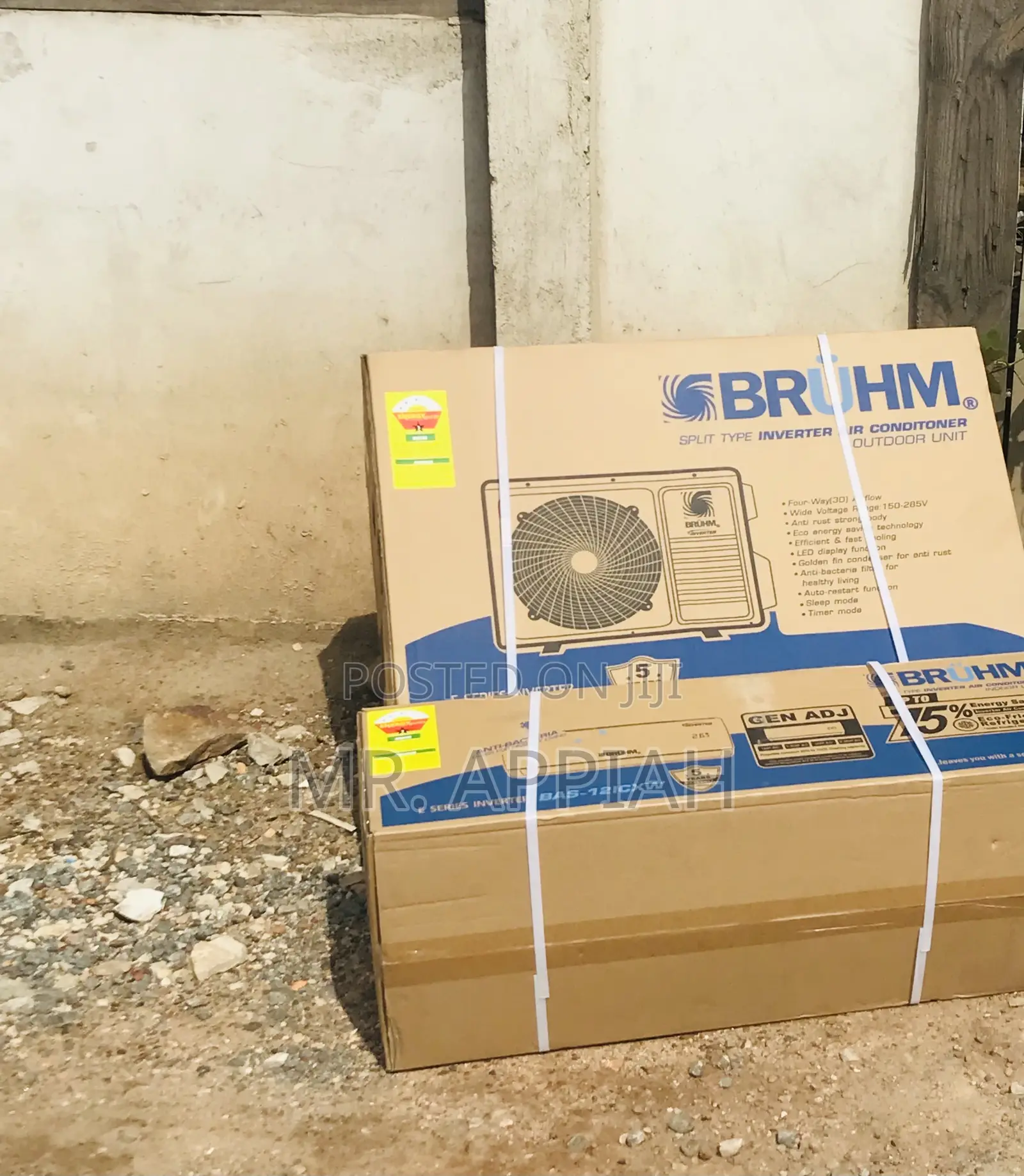 Get Classic Bruhm 2.5hp Split Smart Inverter Ac(White).