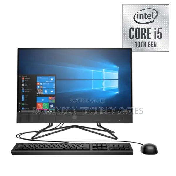 New Desktop Computer HP 200 G4 All-in-One 4GB Intel Core i5 HDD 1T