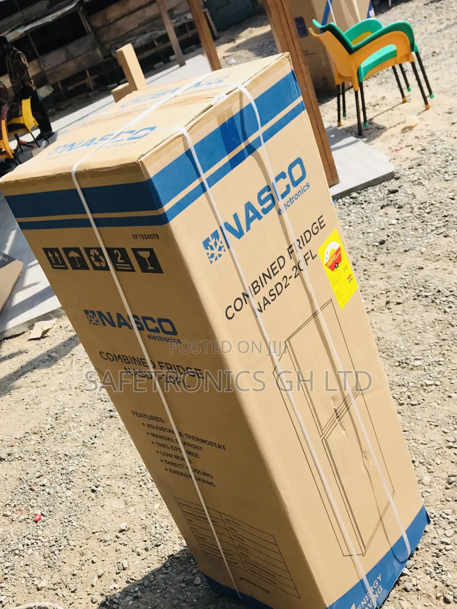 Shop 158L Nasco Bottom Freezer Nasd2-20fl 2 Doors Fridge