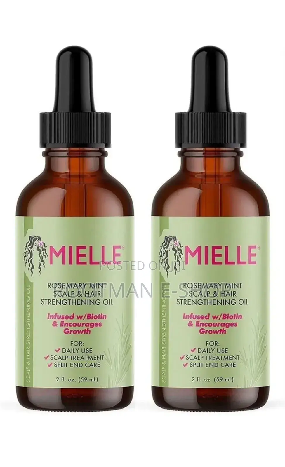 Rosemary Mint Oil (Mielle) for Unisex