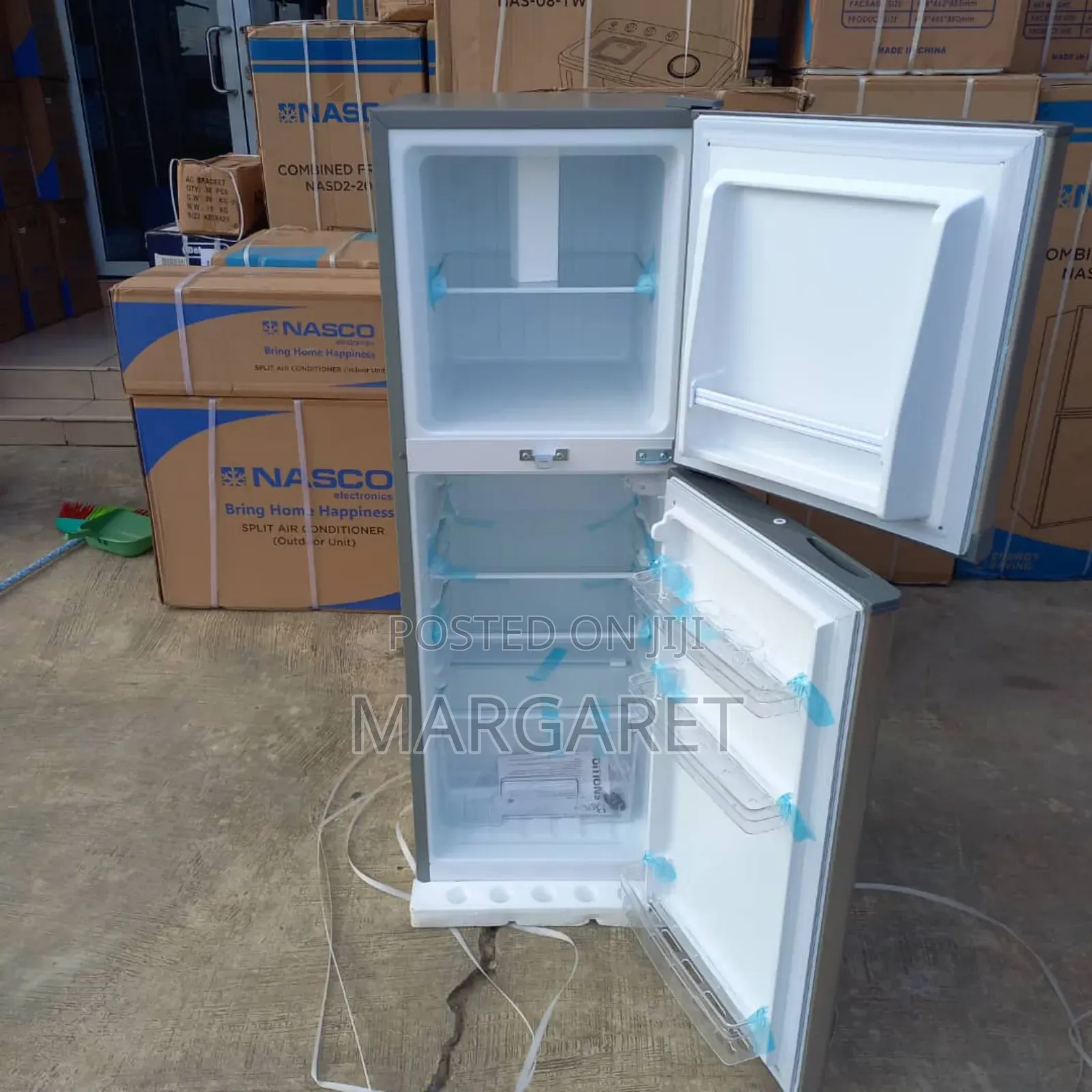 Adzipa Roch Double Door Fridge 138 Littres