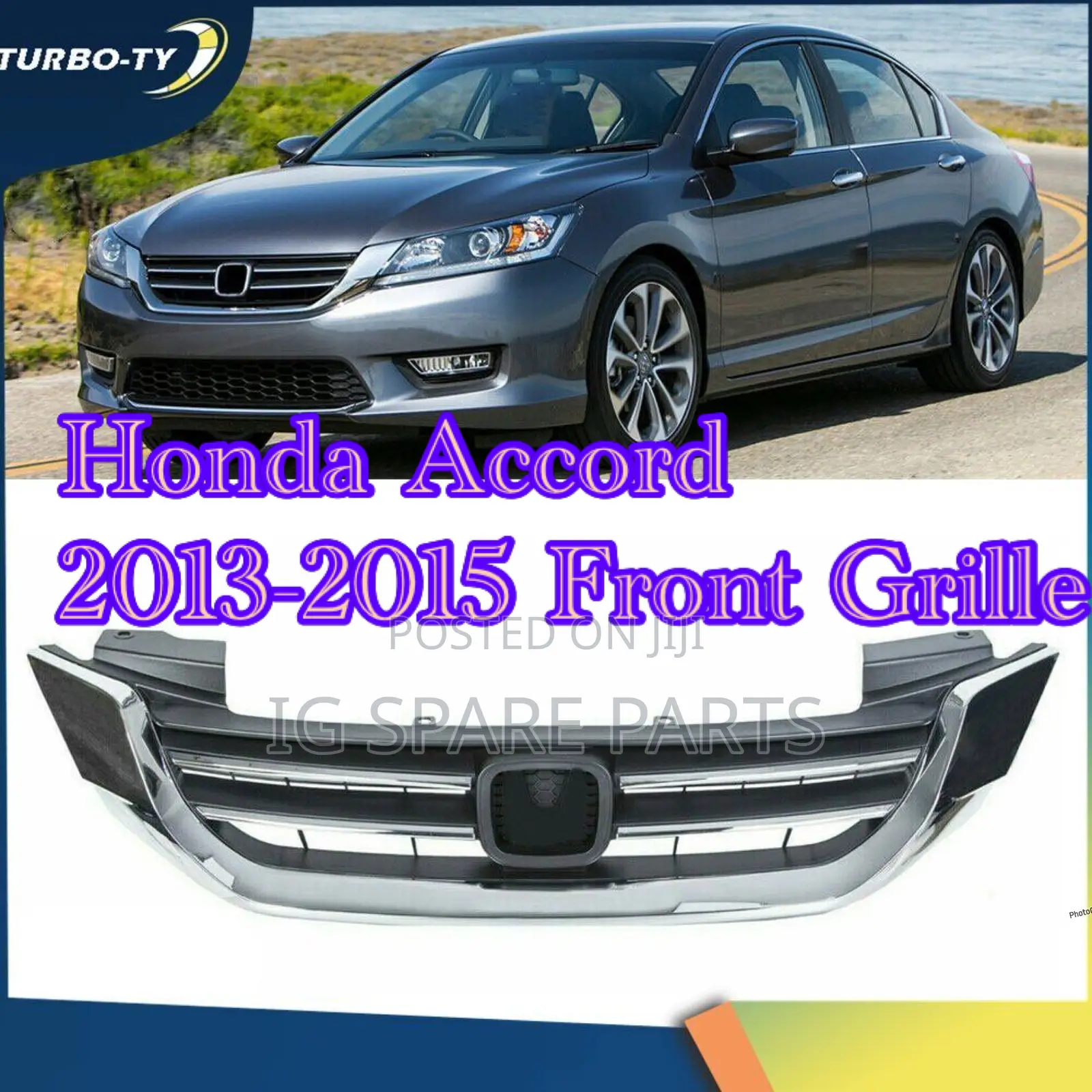 Honda Accord 2013-2015 Front Grille