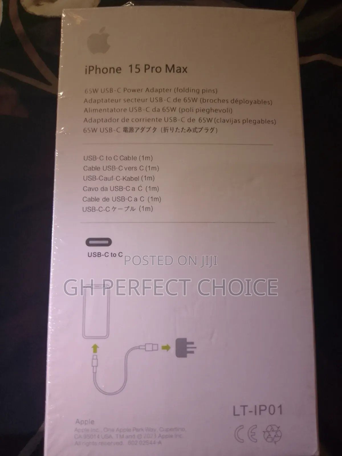 High-Speed iPhone 15 Pro Max C-C Charger