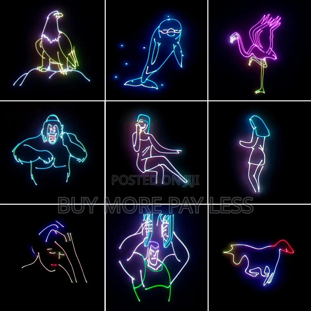 DJ Laser Lights for Party Animation Professional 3D