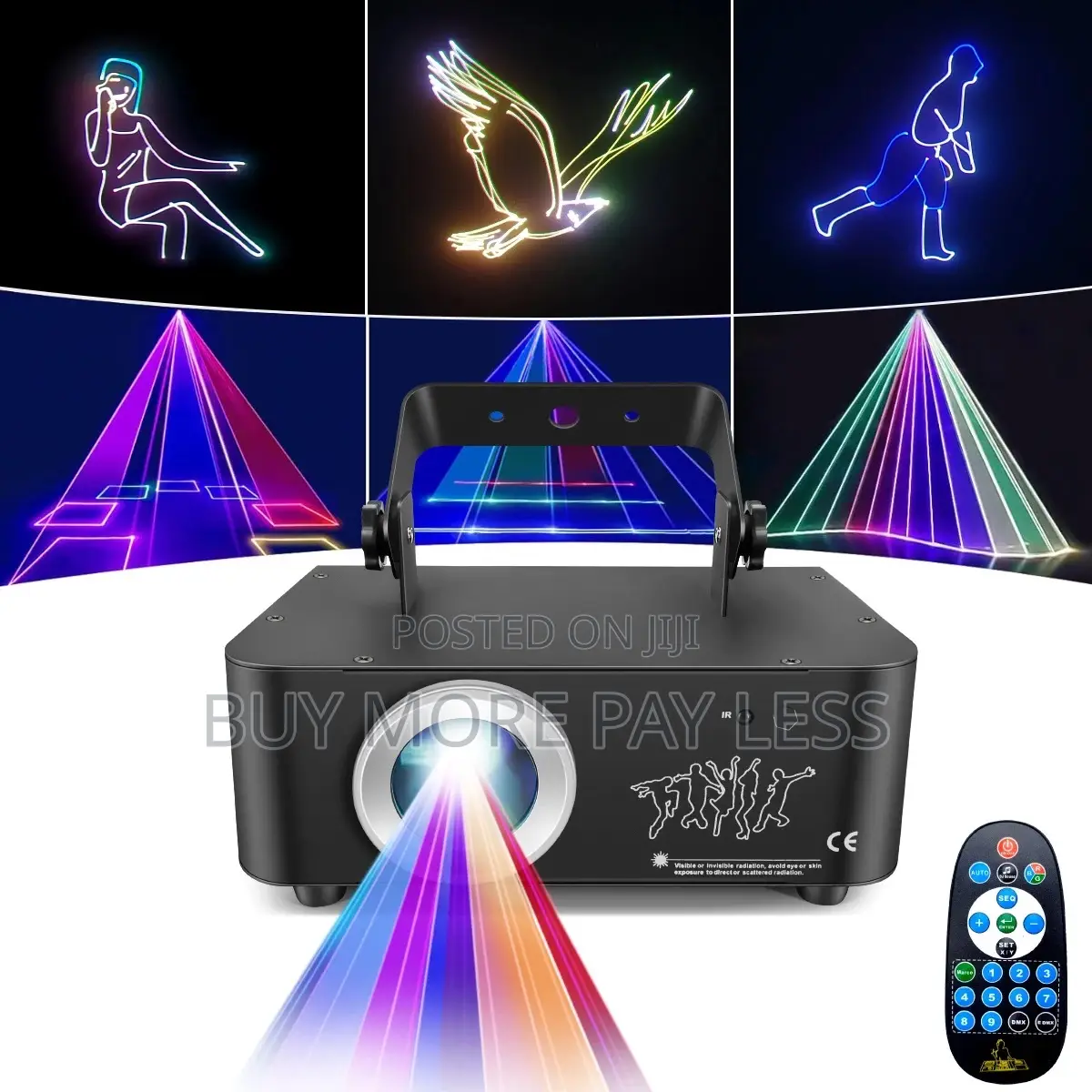 DJ Laser Lights for Party Animation Professional 3D