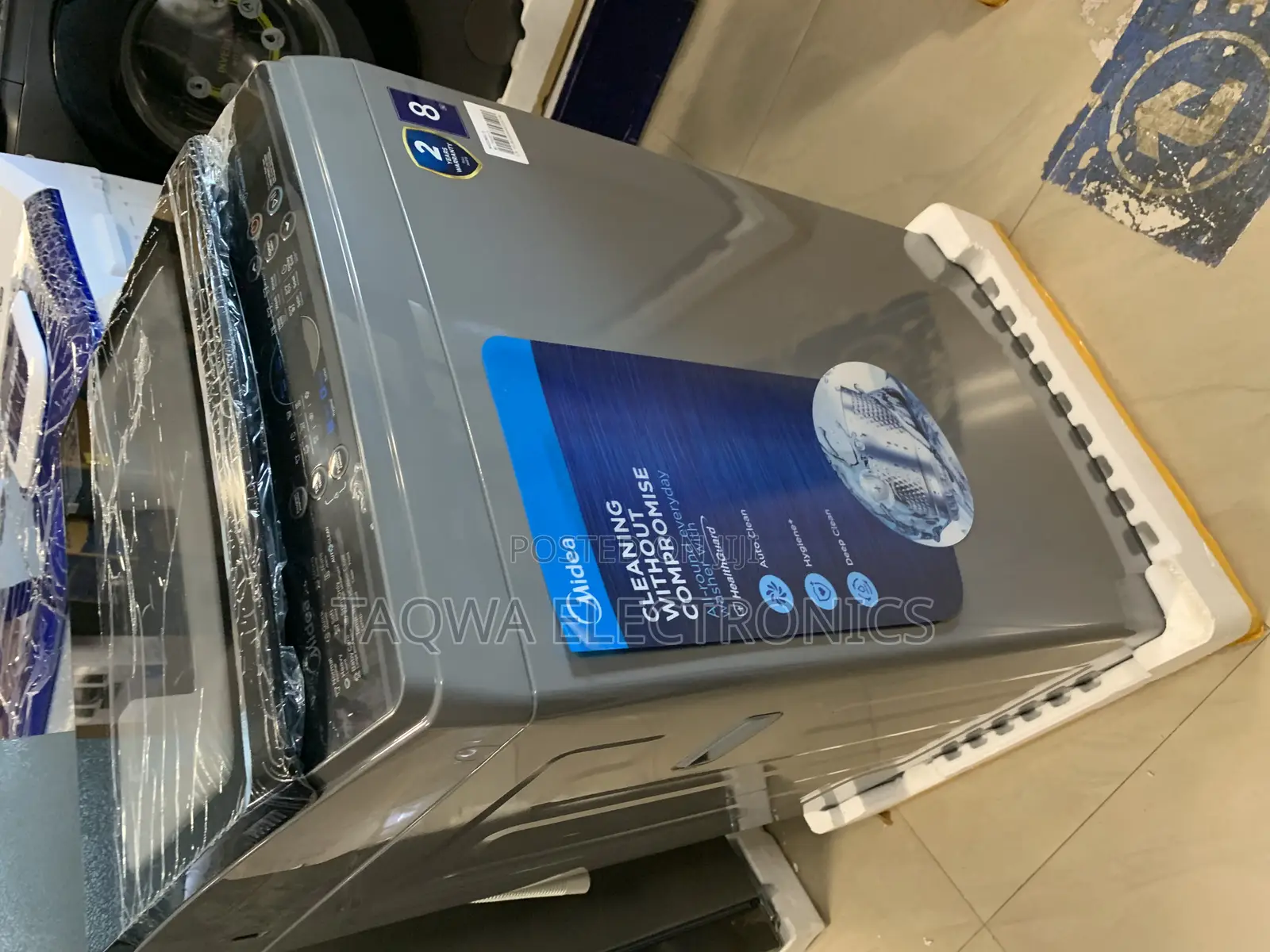 Chose Midea Top Loader;8kg Full Automatic