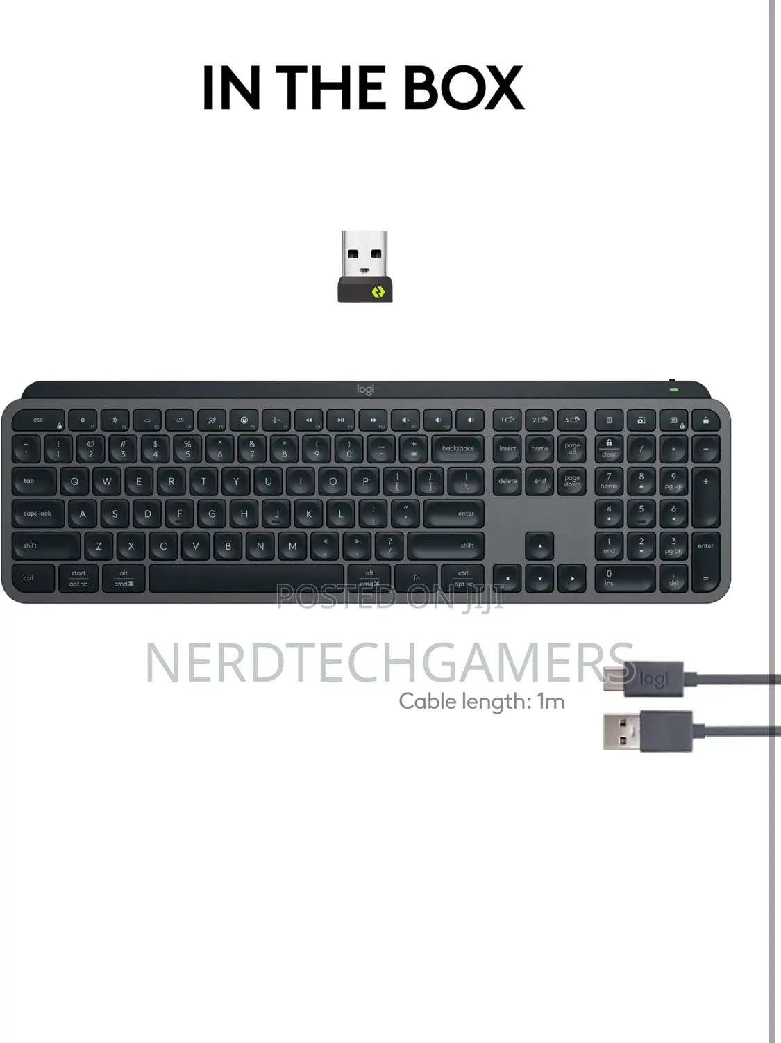 Logitech MX Keys S Wireless Keyboard, Backlighting -
