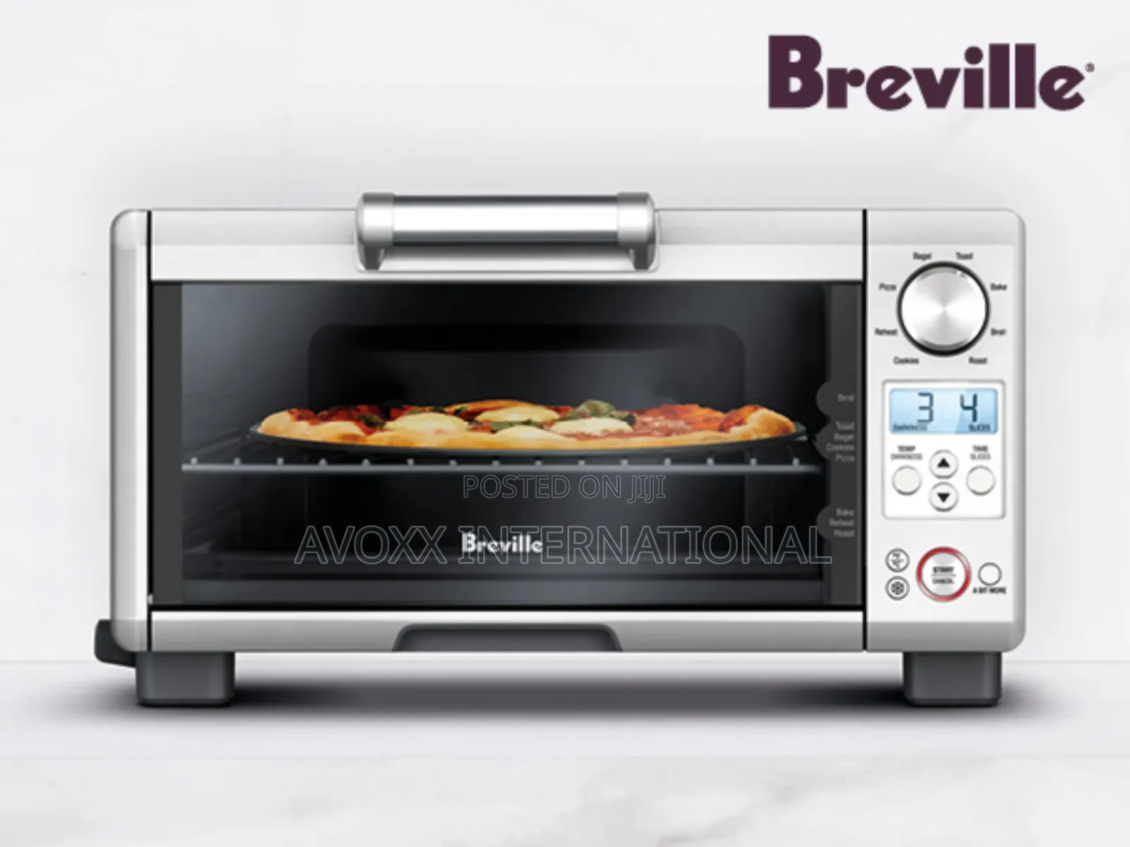 Breville Mini Smart Oven, Electric Countertop Toaster Oven,