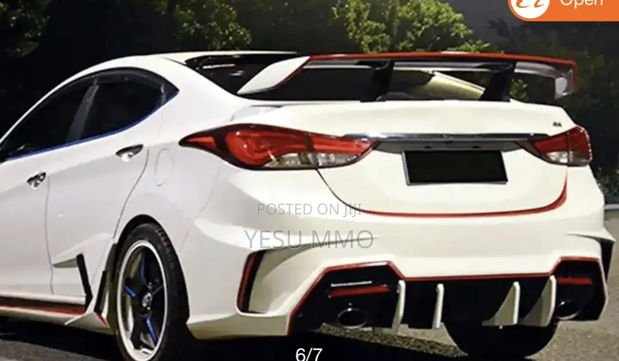 Hyundai Elantra Spec Sports Bumper Complete