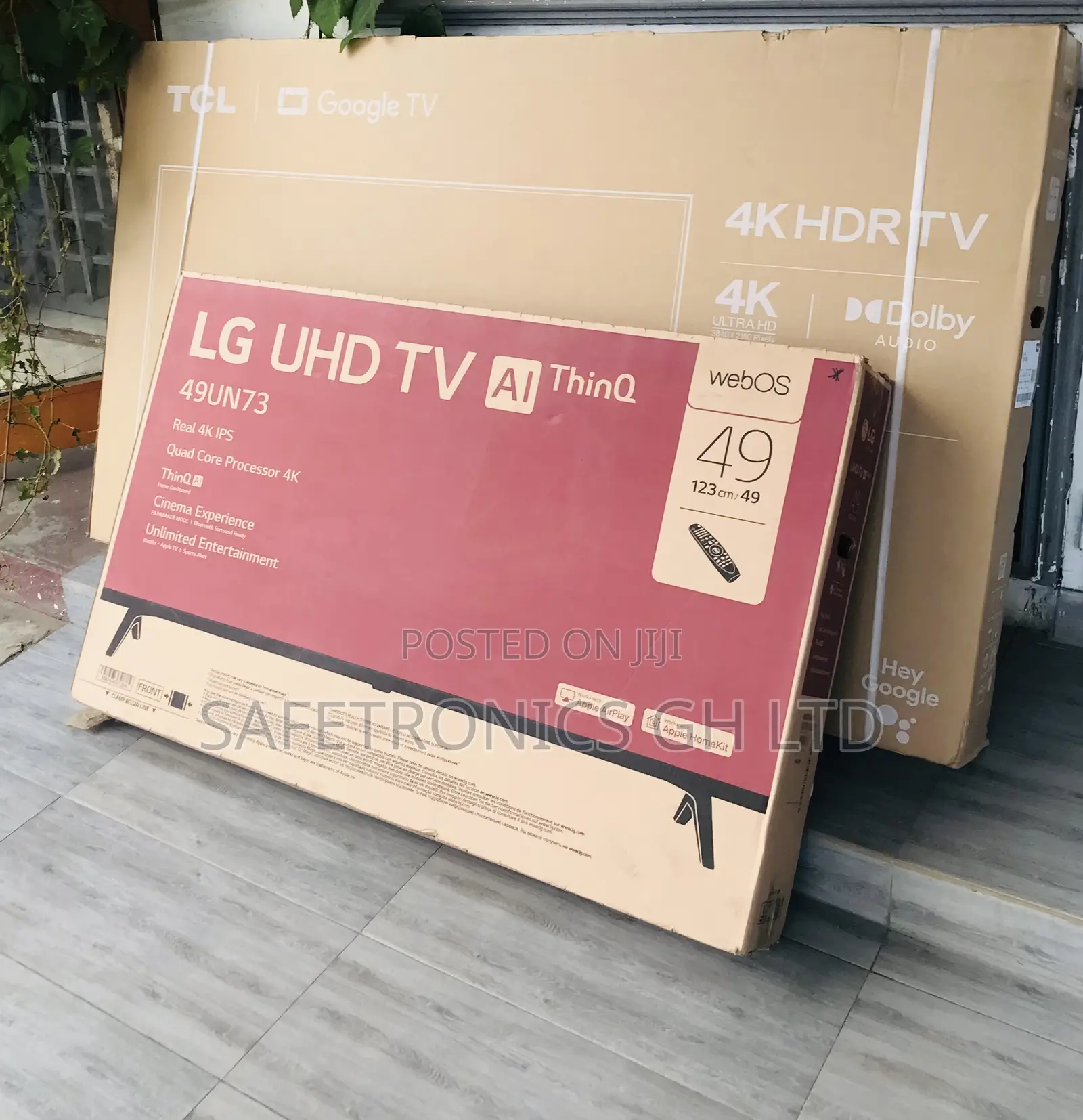 Edgeless LG LED Smart UHD UN73 49 Inch Tv
