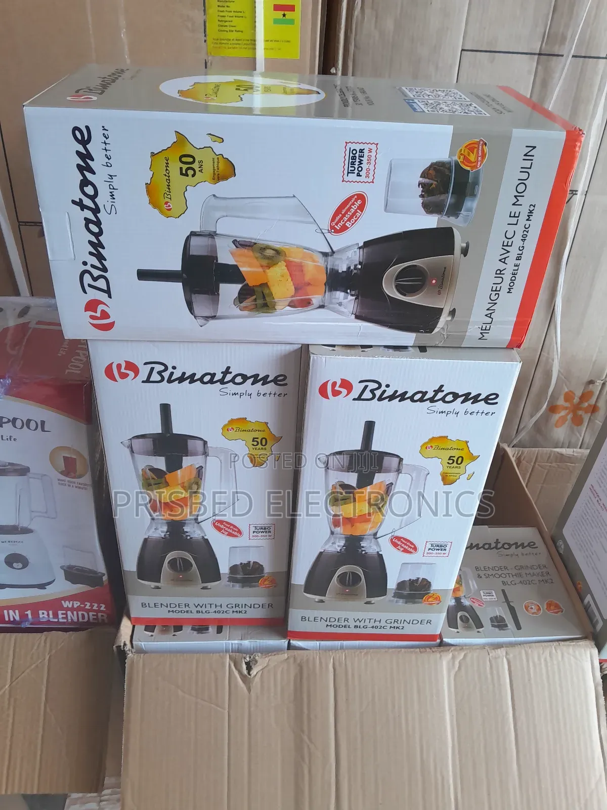 Binatone Durable Blender With Grinder BLG-402