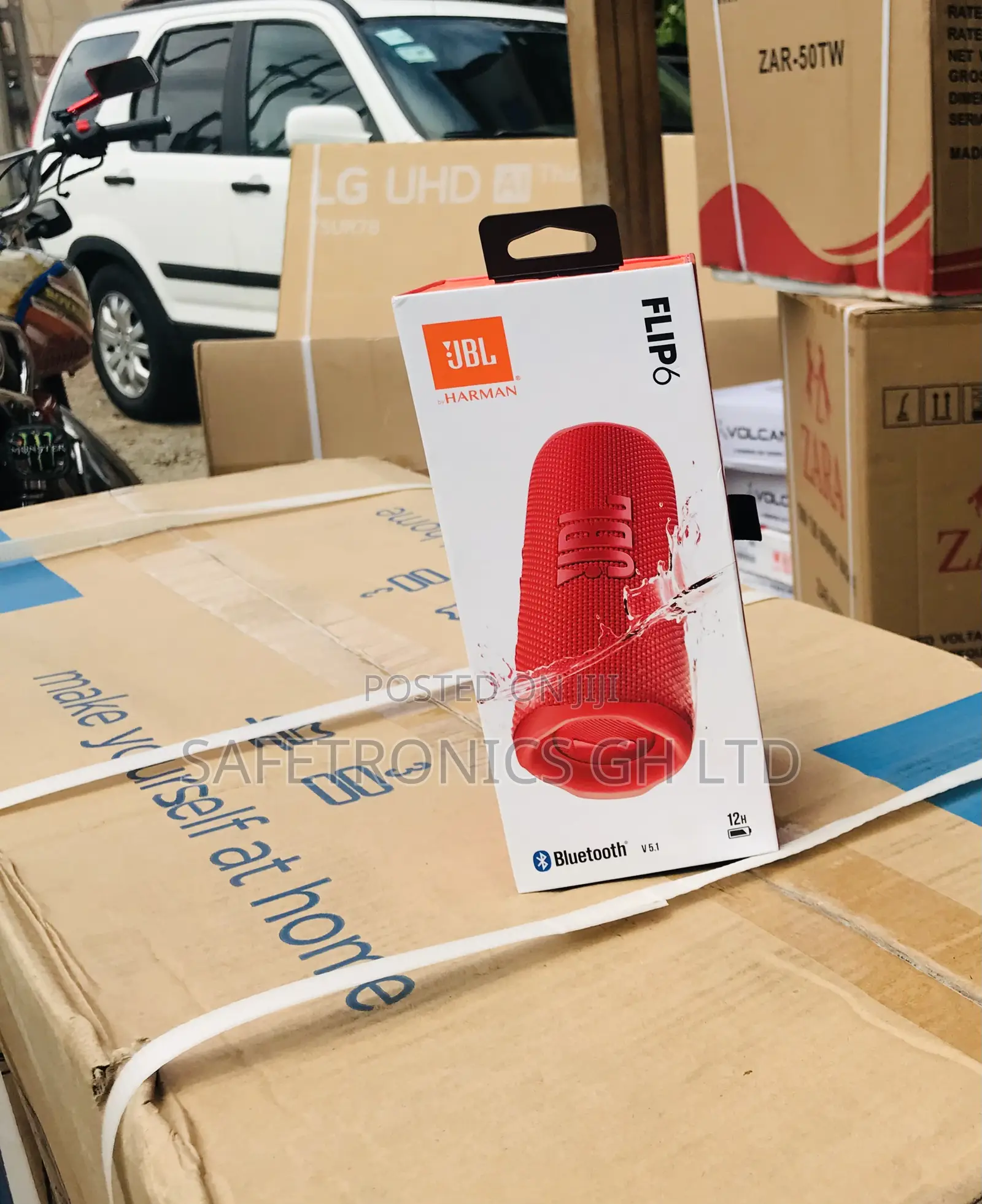 Order New Portable Flip 6 JBL Bluetooth Speaker