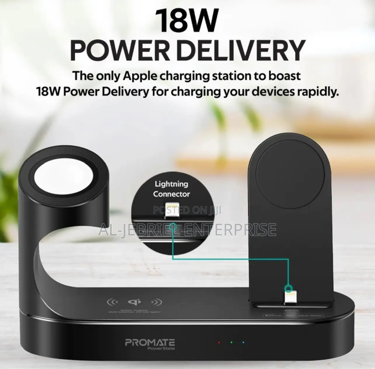 POWERSTATE Promate All in One Wireless Fast Charging Dock