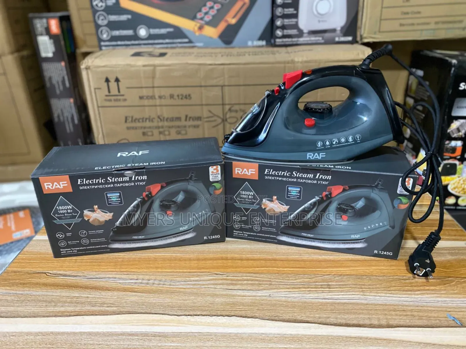Latest Raf Steam Iron