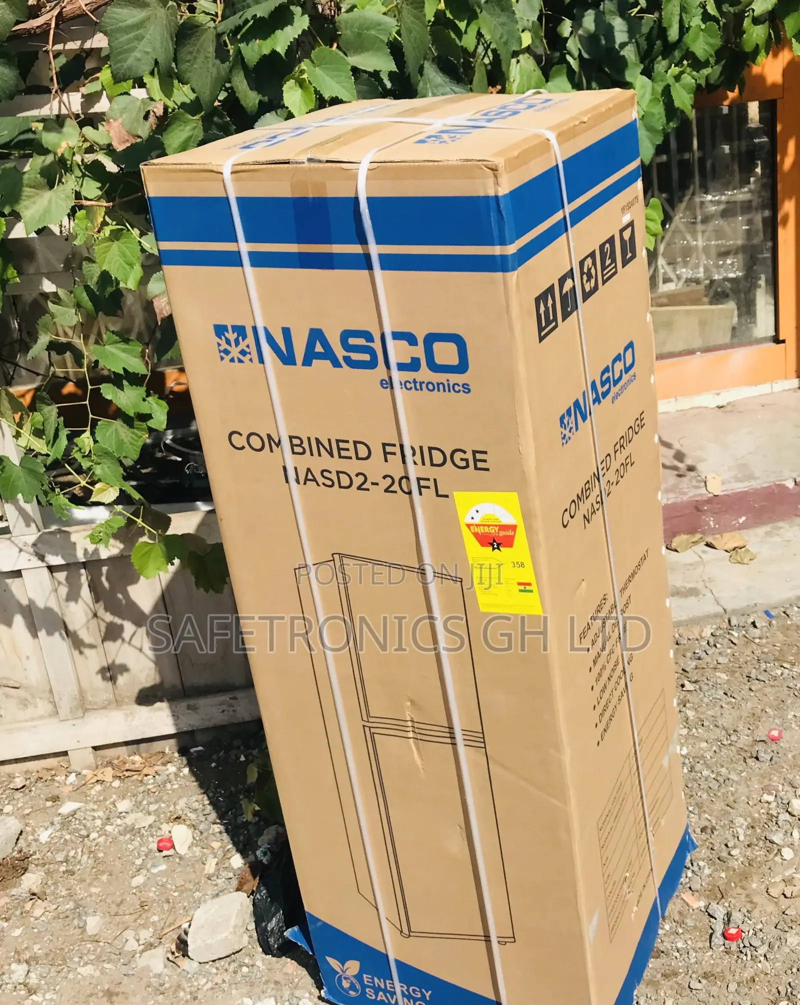 New Trusted Nasco Bottom Mount 2 Doors Fridge 158L Nasd2-20