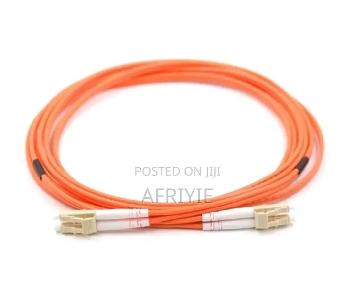 LC/UPC to LC/UPC Duplex Fiber Optic Patch Cable