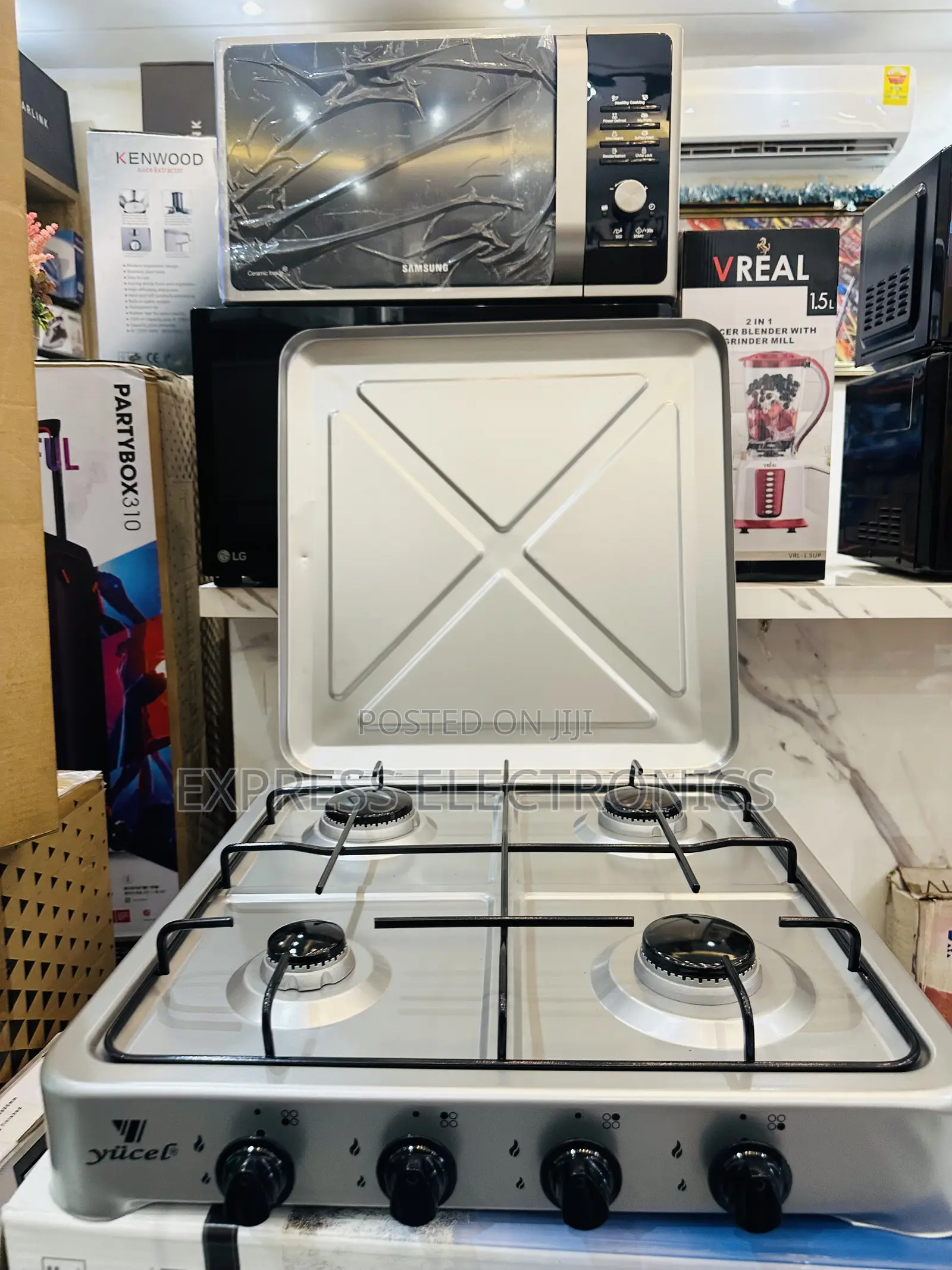 High Quality Gas Cooker Table Top 4burner Yucel.
