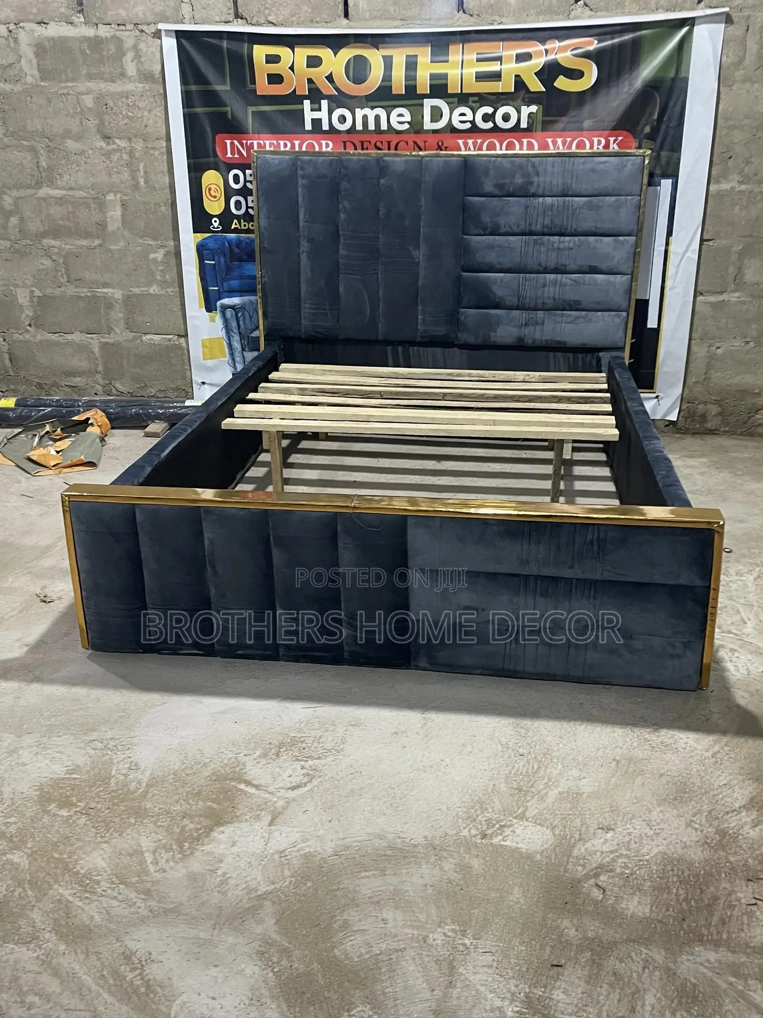 Morden Design Double 54x75 Bedframe For Standard Room.
