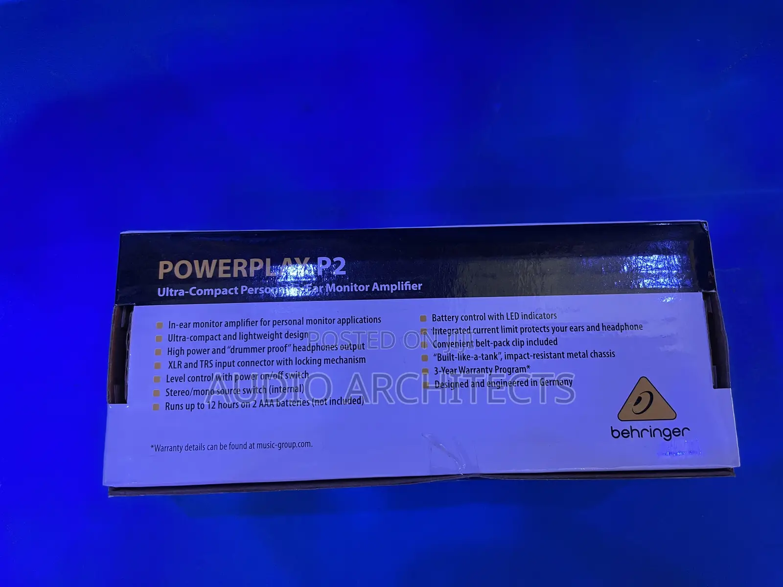 Behringer Powerplay P2 Headphone Monitor Amplifier