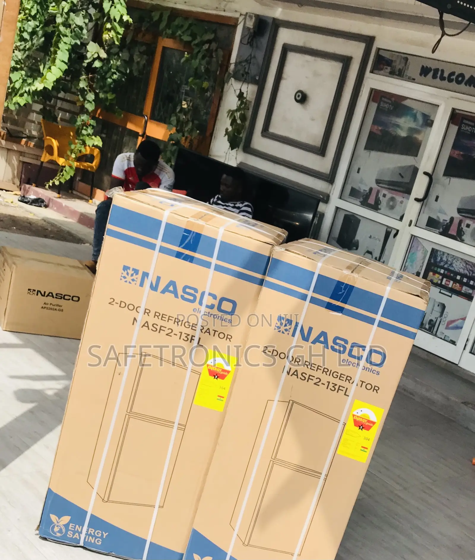 Get Super Trusted 2 Doors Nasf2-13fl Top Mount Fridge