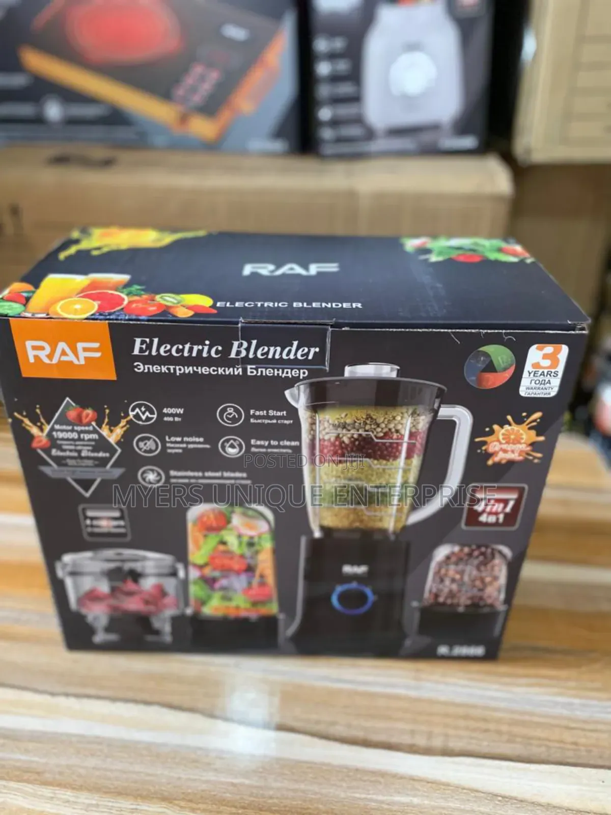 Energy Efficient 4in1 Electric Blender