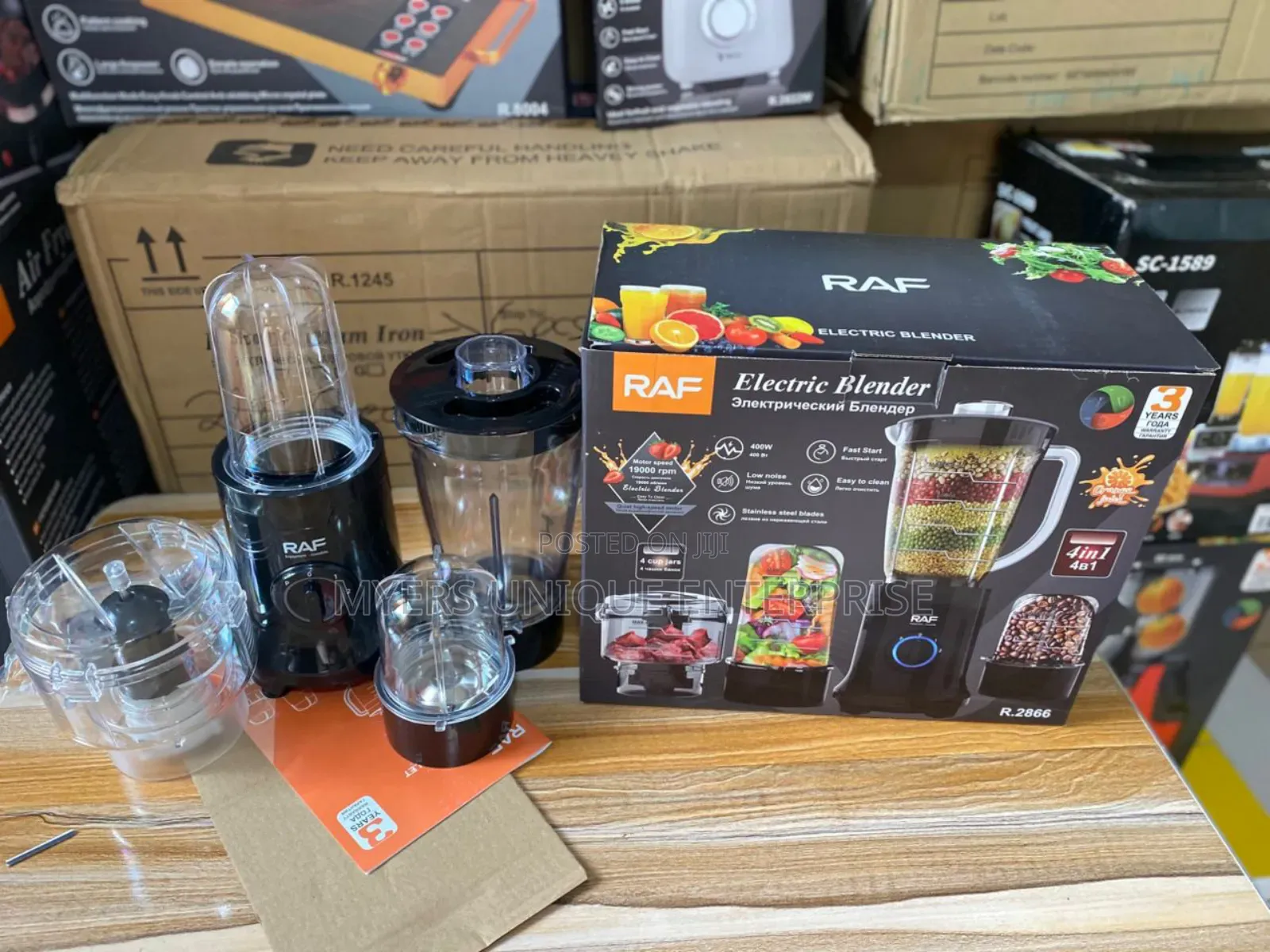 Highly Efficient 4in1 Electric Blender