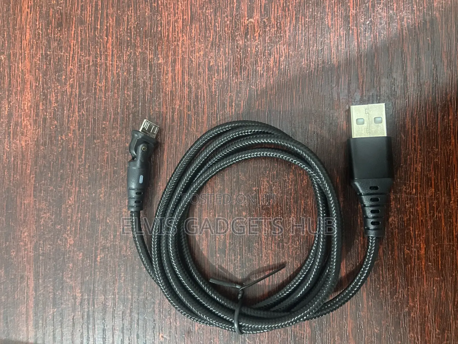 USLION Android Braided 180° Rotating Fast Charging Cable