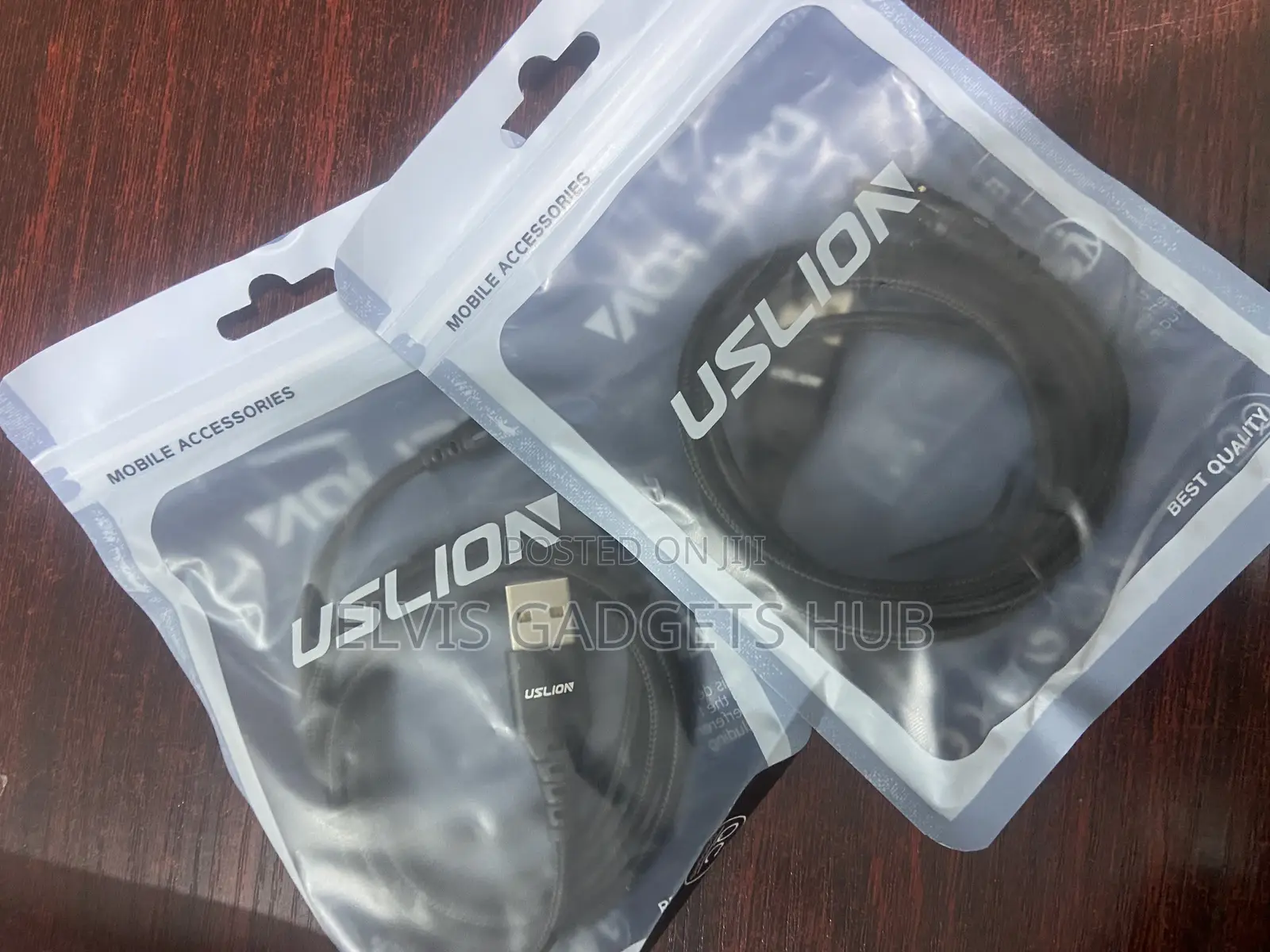 USLION Android Braided 180° Rotating Fast Charging Cable